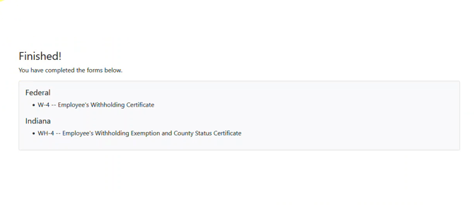 Onboarding - Tax Wizard Complete